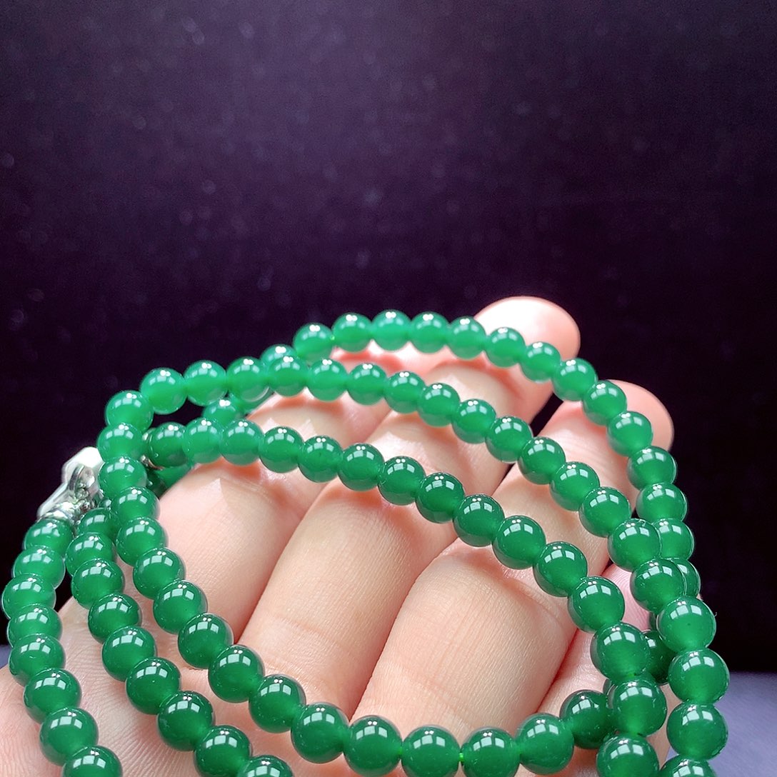 翡翠手链未镶嵌项链