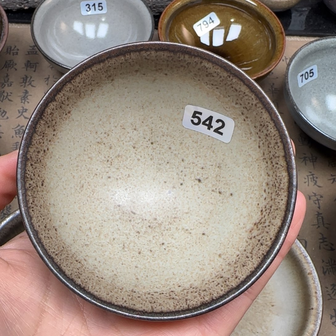 茶盏龙窑柴烧原矿原釉542