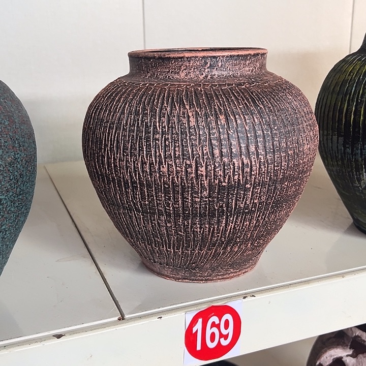 粗陶盆默认打孔高20口11