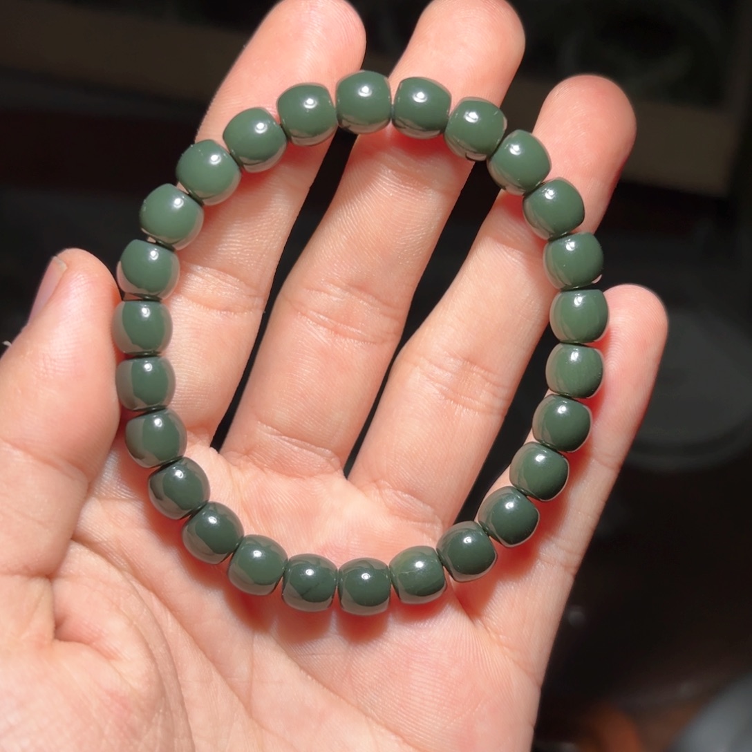 和田玉手链未镶嵌