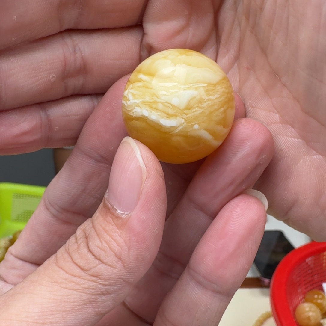 琥珀未镶嵌手链蜜蜡手串