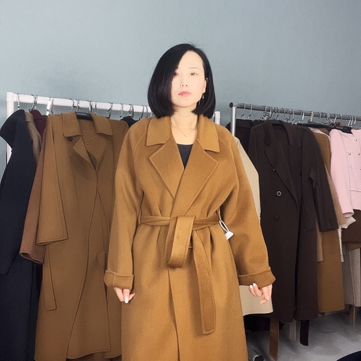 双面呢123款驼色M码