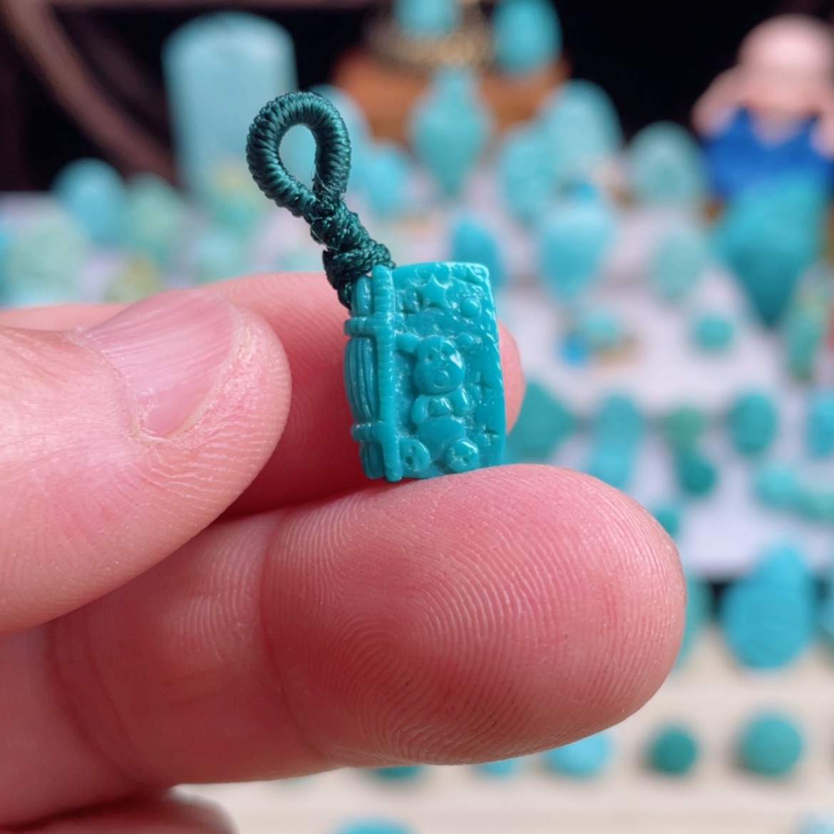 【闪购商品】绿松石吊坠(不含链)未镶嵌