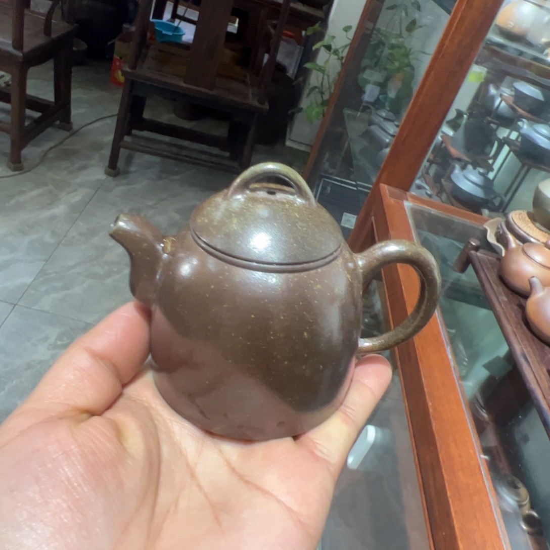 贵台龙窑柴烧茶壶118