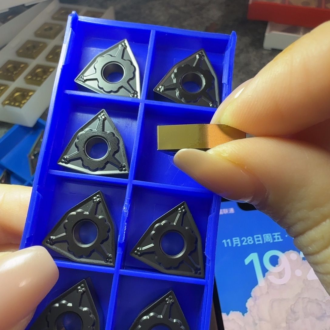 WNMG080404-ZMA双色钢件专用一盒