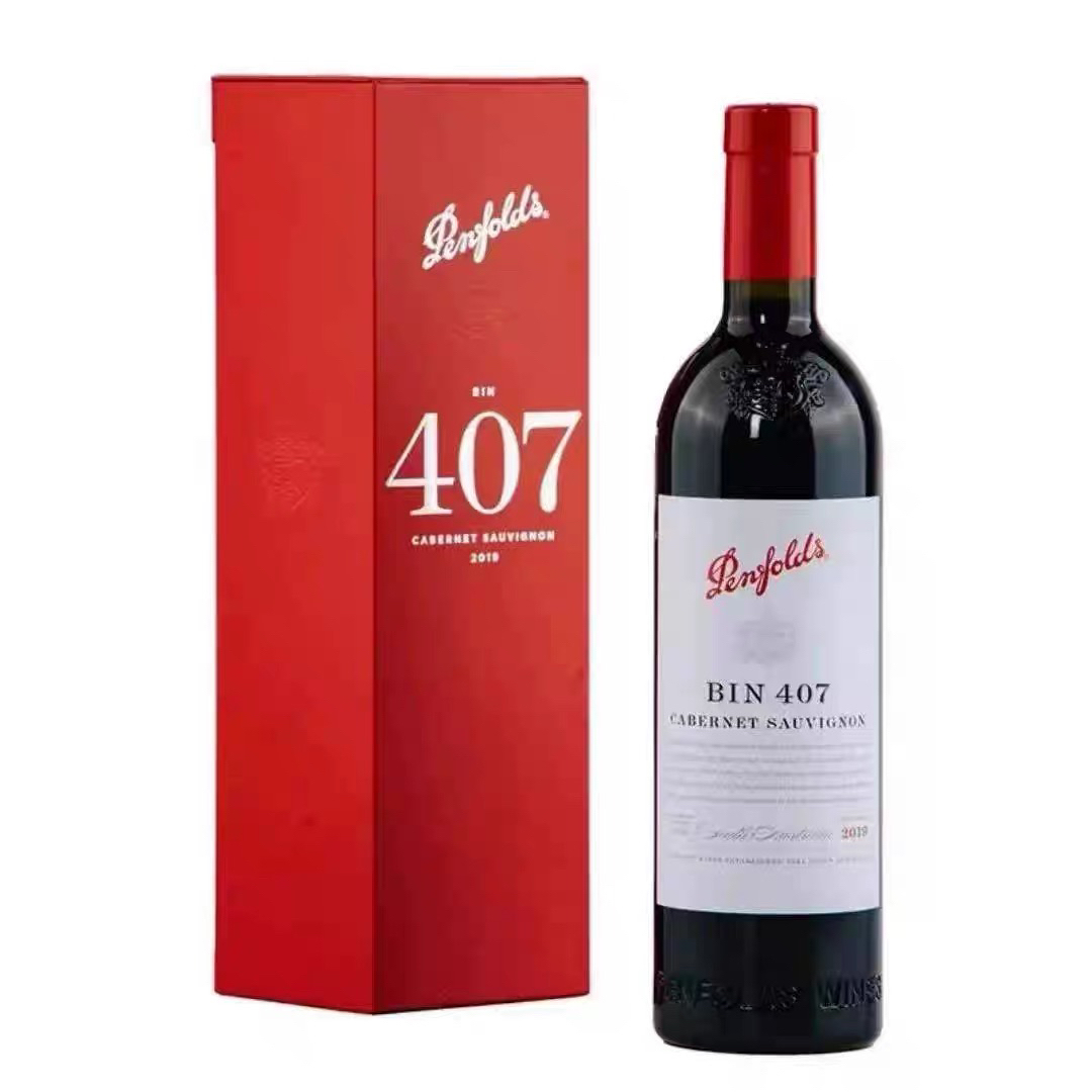 奔富BIN407赤霞珠干红葡萄酒 礼盒装750ml