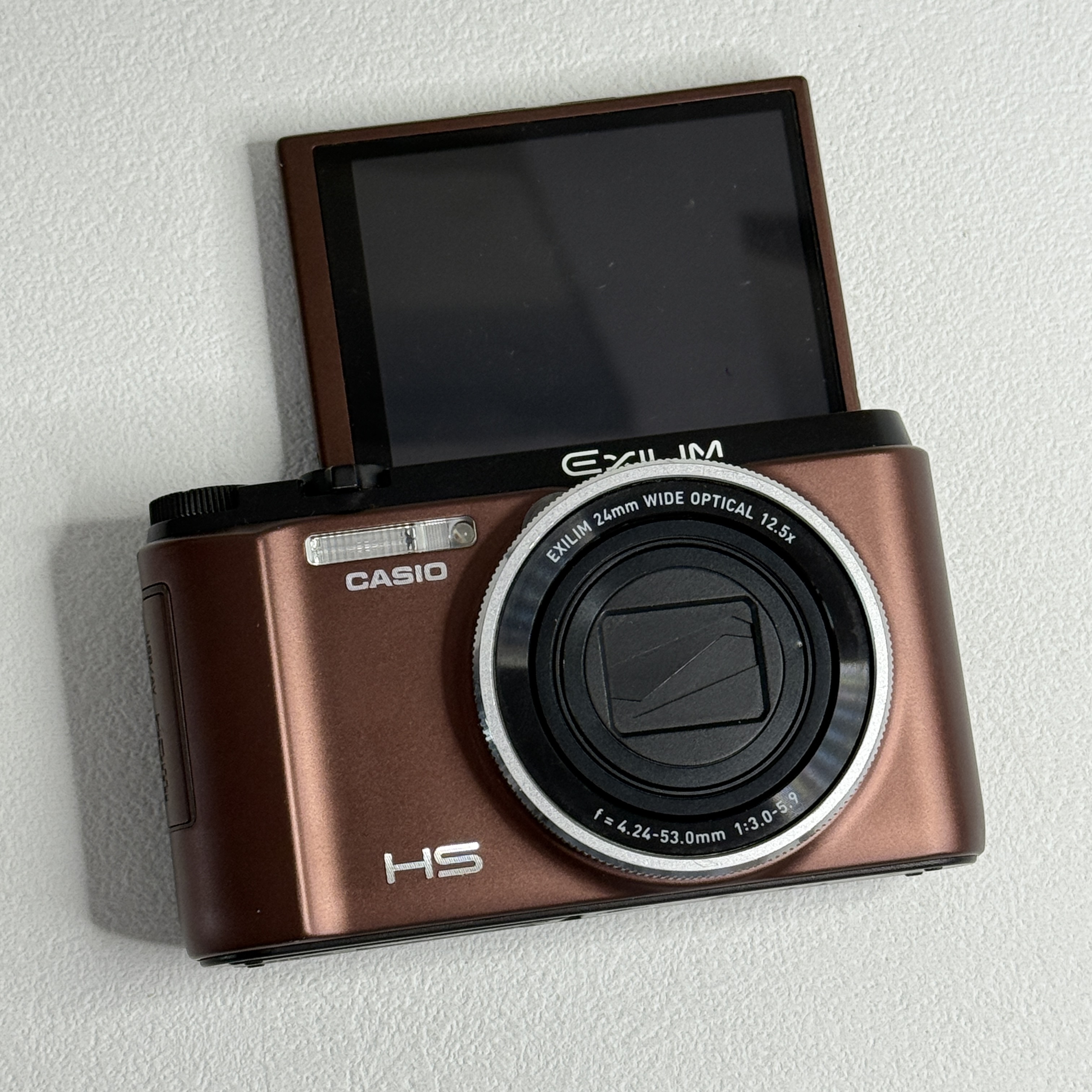 9新 Casio/卡西欧 卡西欧ZR1500 1600w像素12.5倍光变 长焦翻转屏