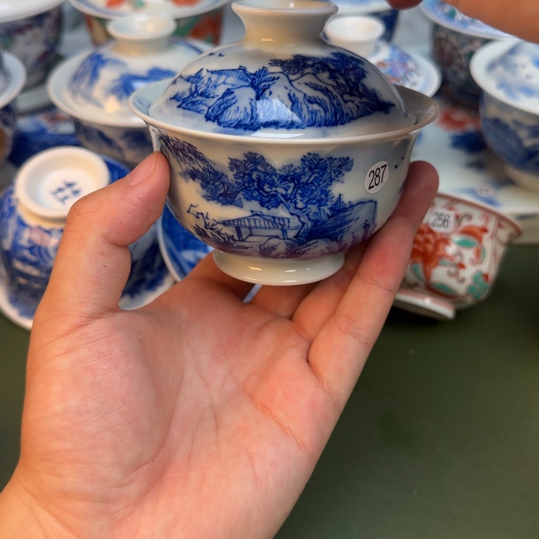 彦祖纯手工手绘茶具287