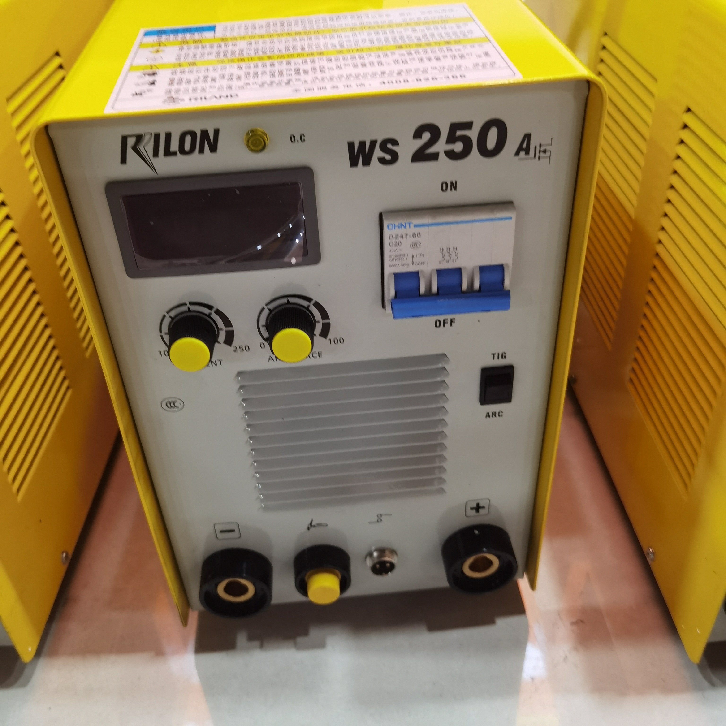 380v特价锐龙WS250A氩弧焊电焊一体机一台60%负载持续率