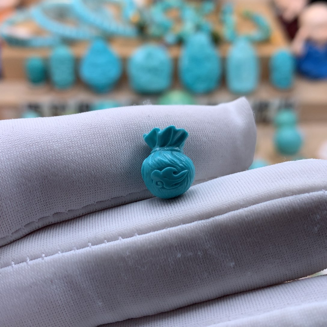 绿松石珠宝奇石未镶嵌