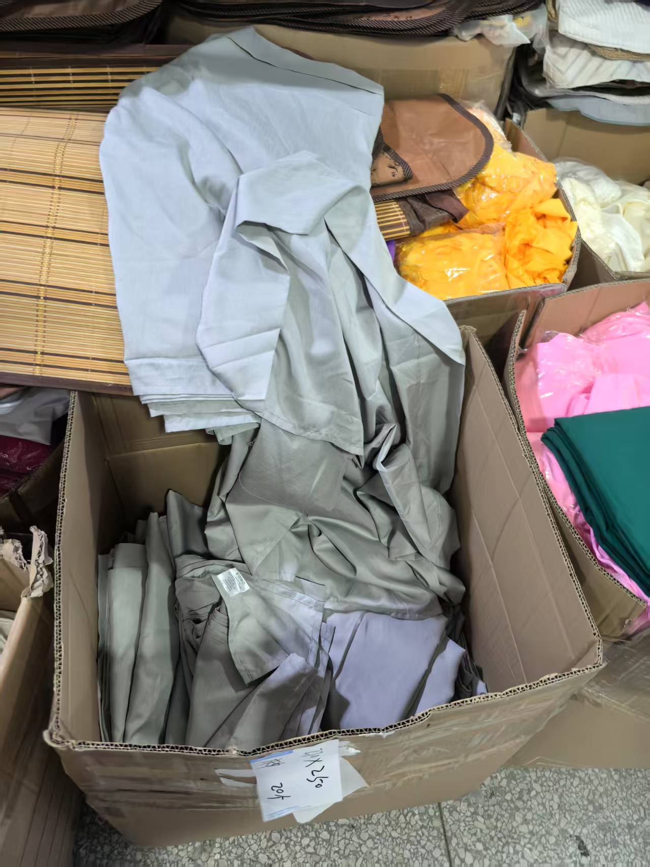 《厚广家》3楼230×250灰色超软竹纤维床单 发1张