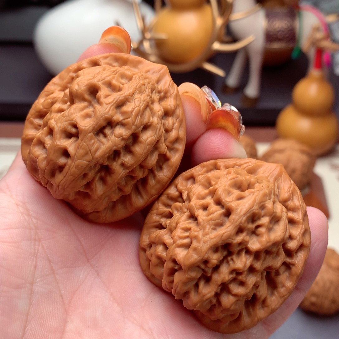 文玩核桃把件金公子巨重  1号