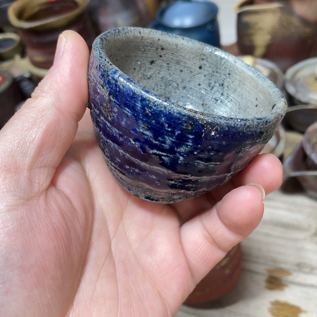 高丽芳照备前茶杯