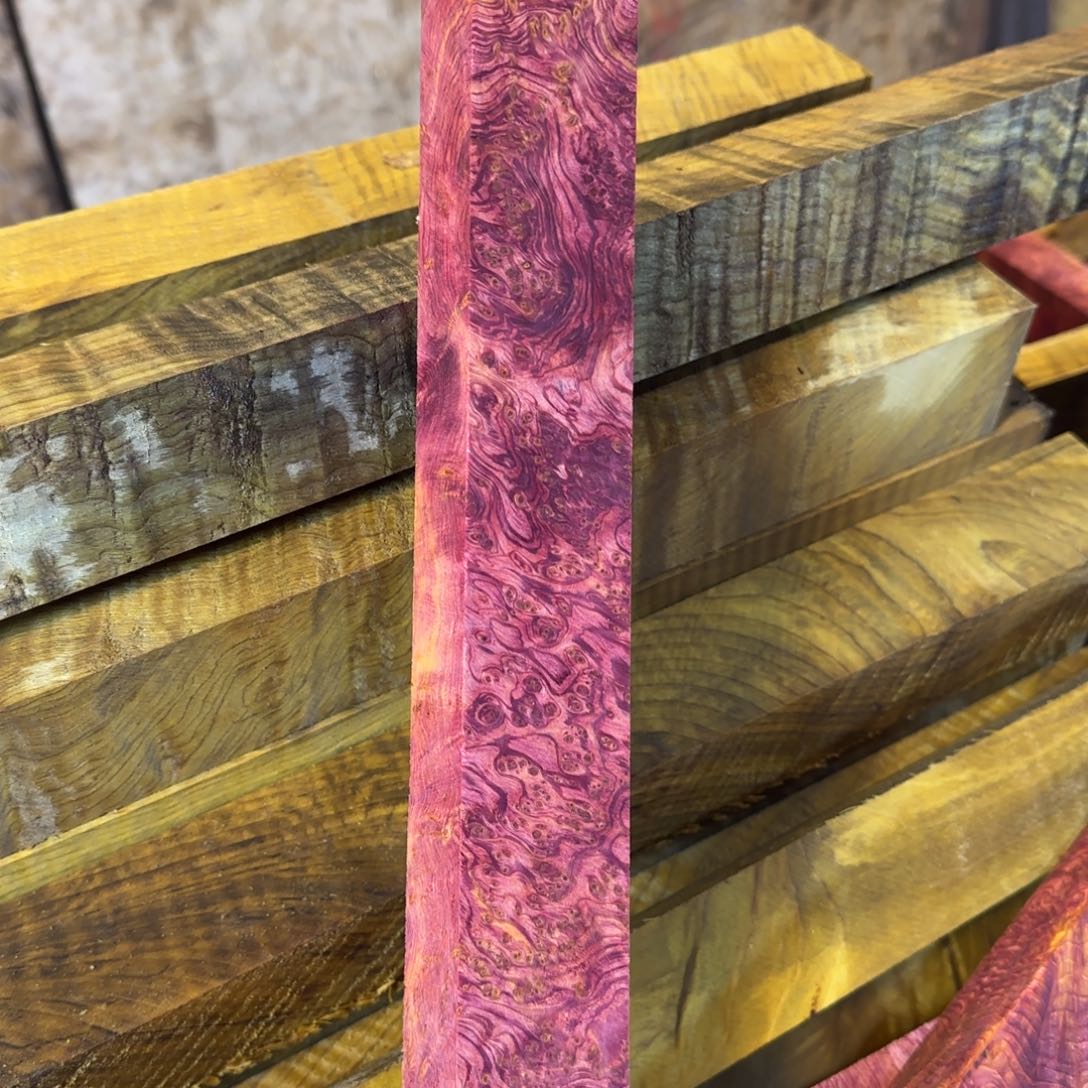 木紫罗兰树瘤球杆料