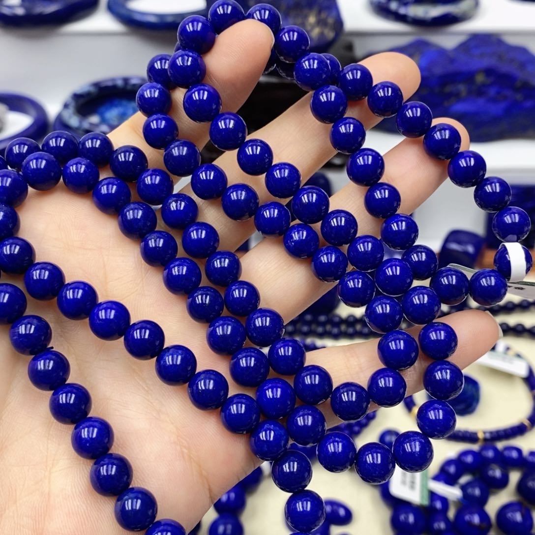 青金石手链未镶嵌