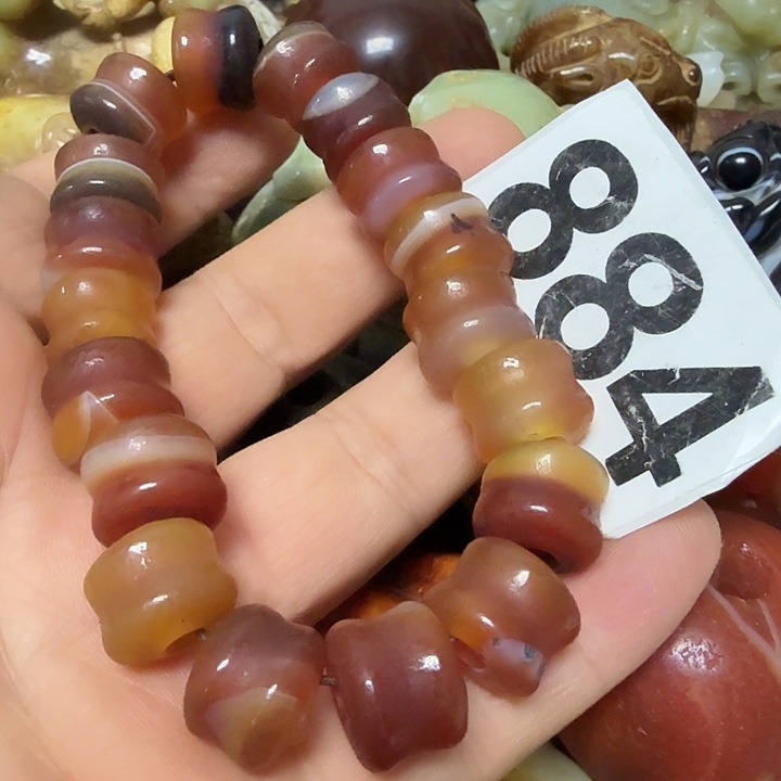 玛瑙/玉髓未镶嵌颈饰