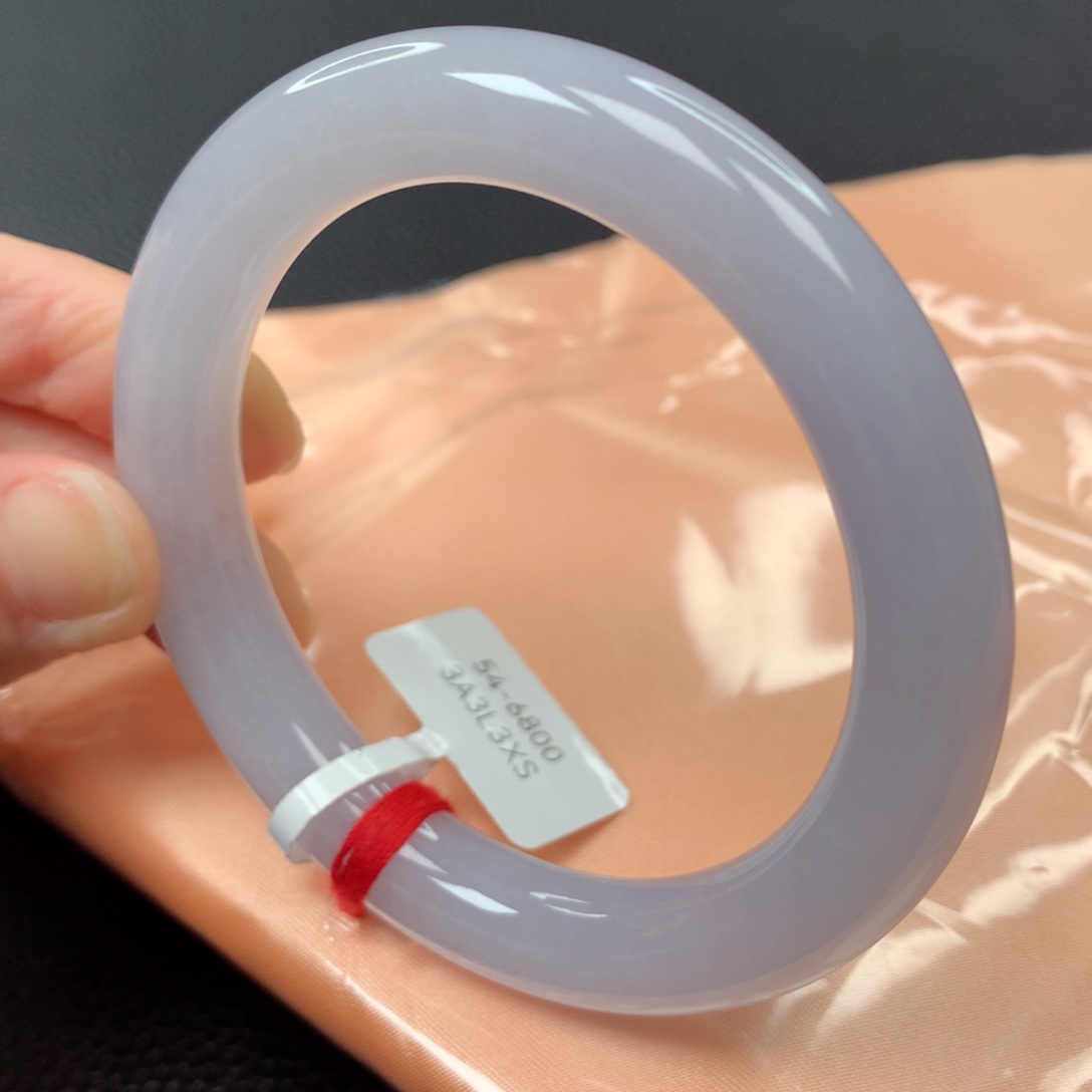 【闪购商品】翡翠手镯未镶嵌70号圆条xs54