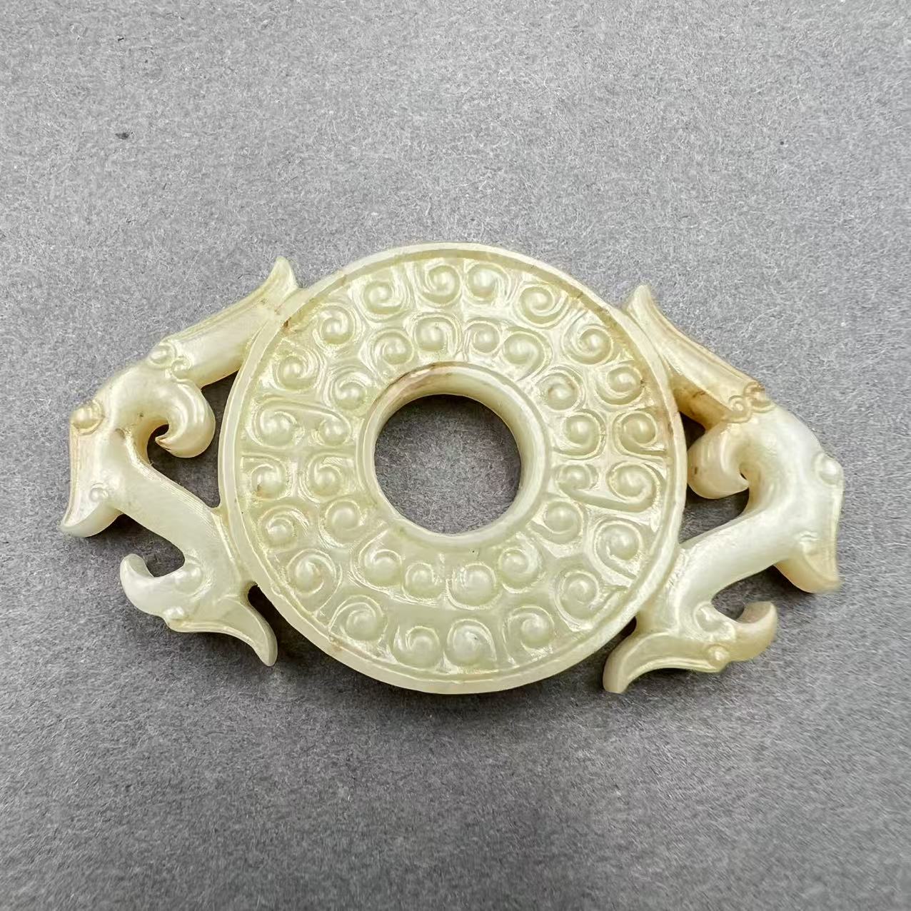 GWC-0701晚007和田玉双龙壁