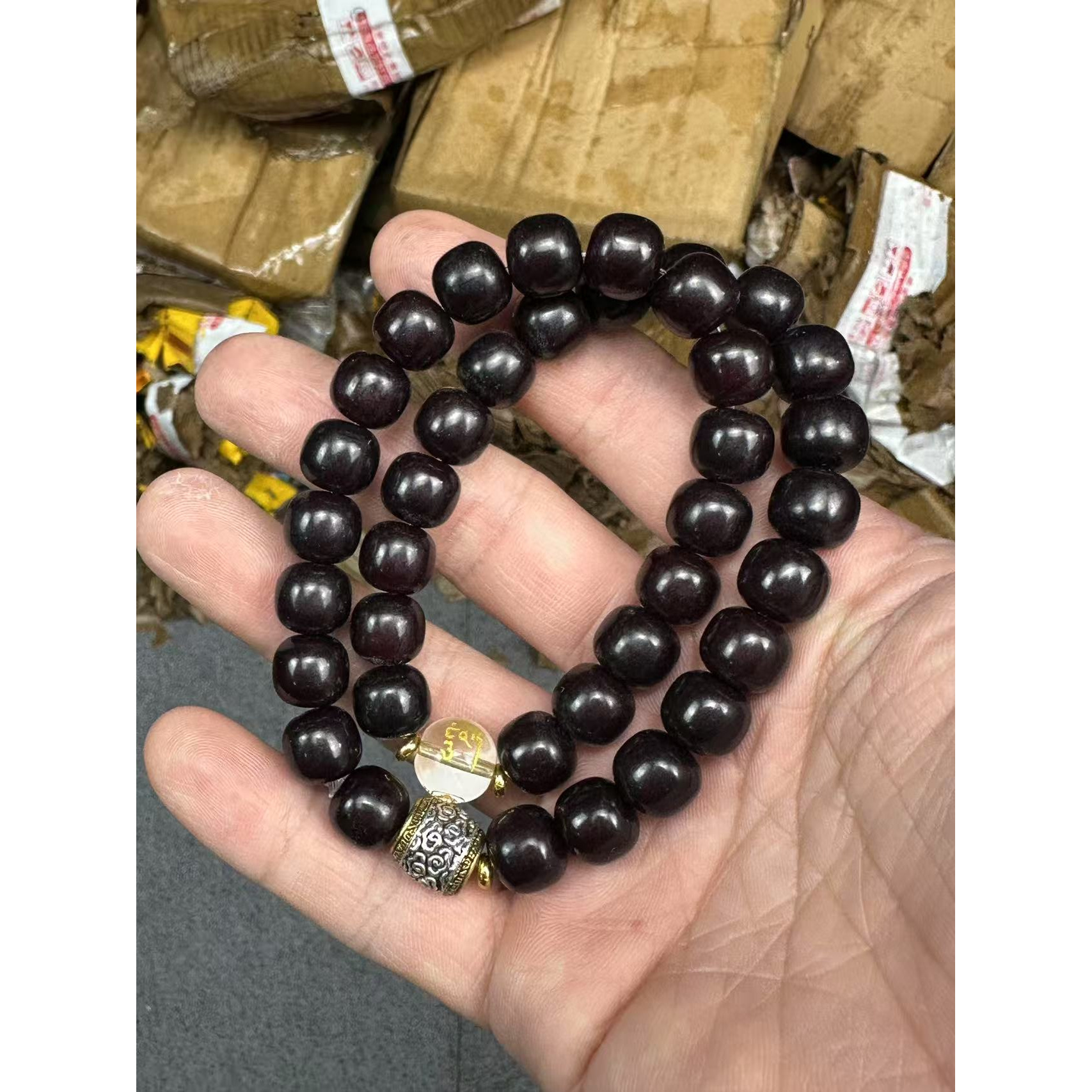 0012老料精品双圈8mm手串an0012（无礼盒）