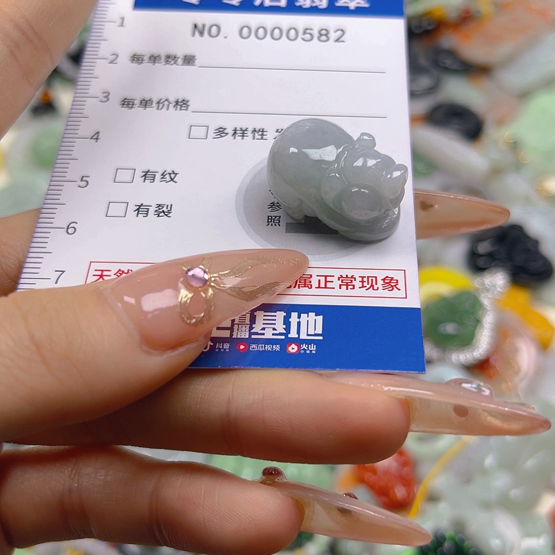 翡翠未镶嵌颈饰hhh