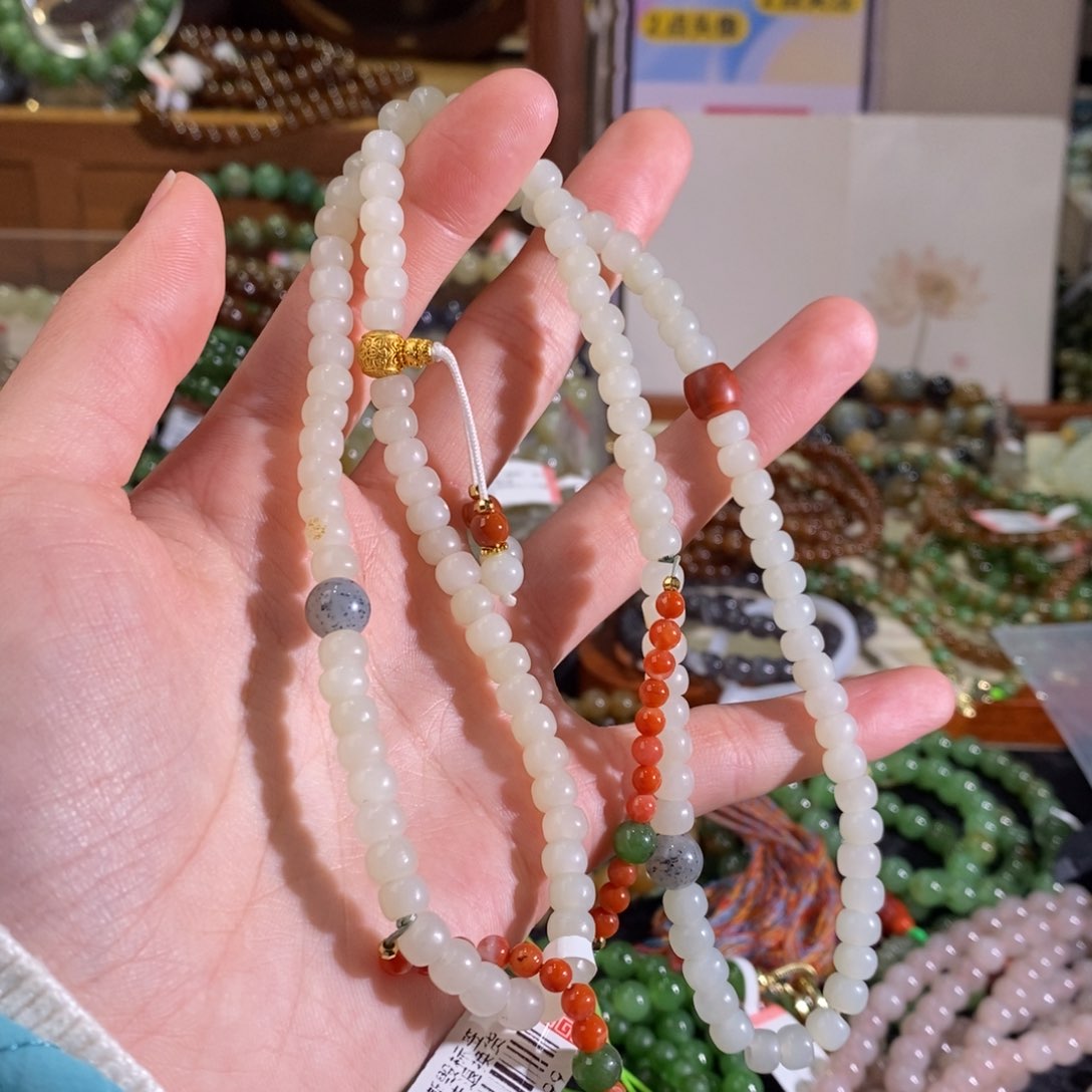 和田玉手链未镶嵌