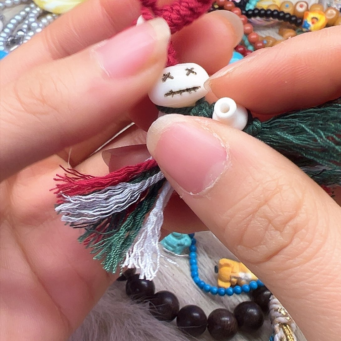 绿水晶手链银S925镶嵌