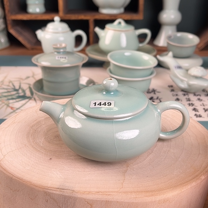 杯1449 原矿汝瓷汝州发货