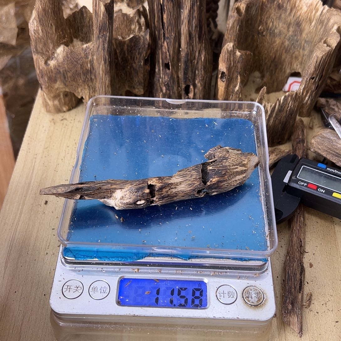 香料绿奇楠虫漏11克张勺子