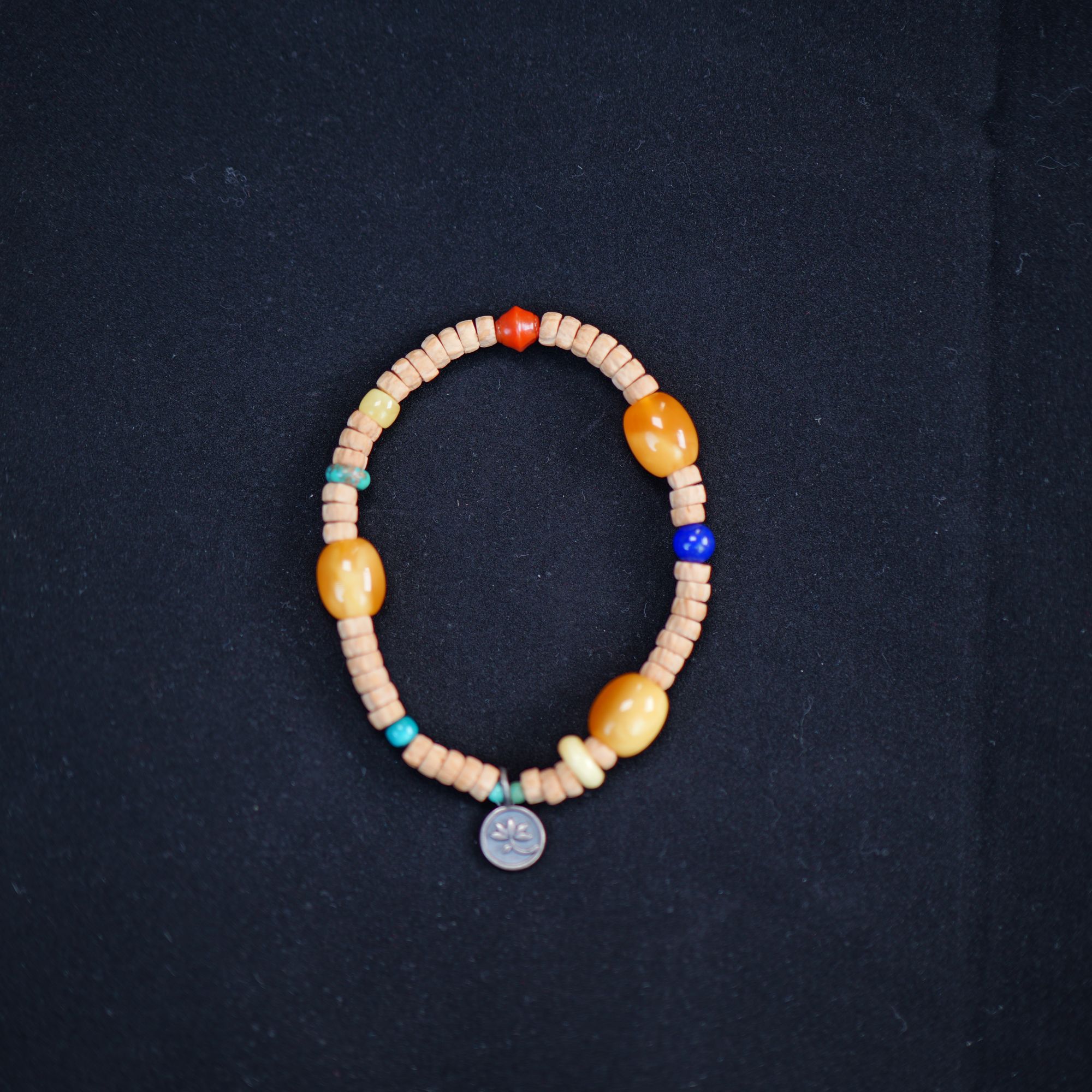 10.27上新【深巷原创】 天然蜜蜡木质设计款手串②