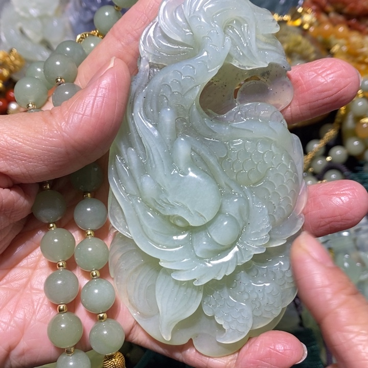 岫玉岫玉吊坠未镶嵌