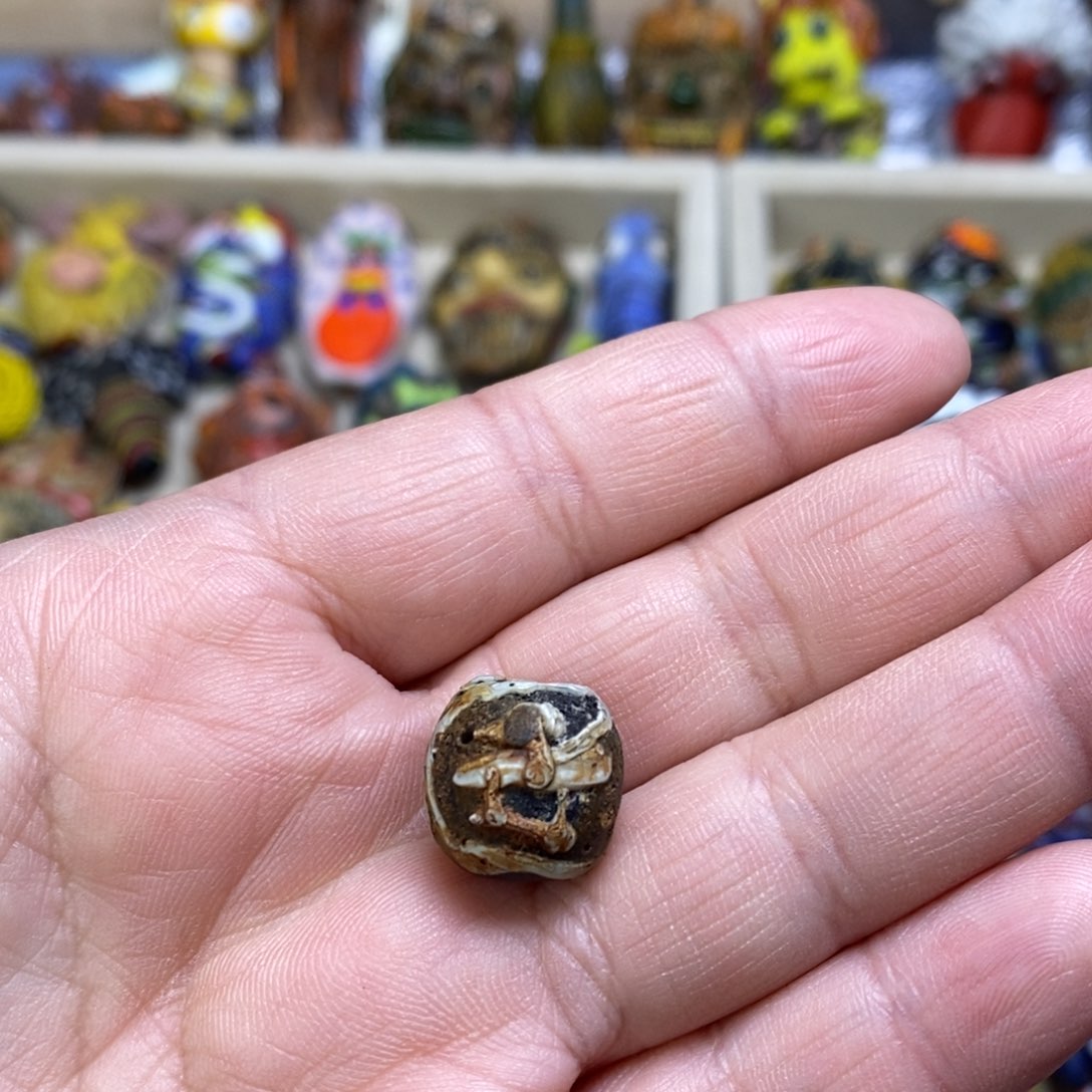 琉璃颈饰福利老鸟珠082