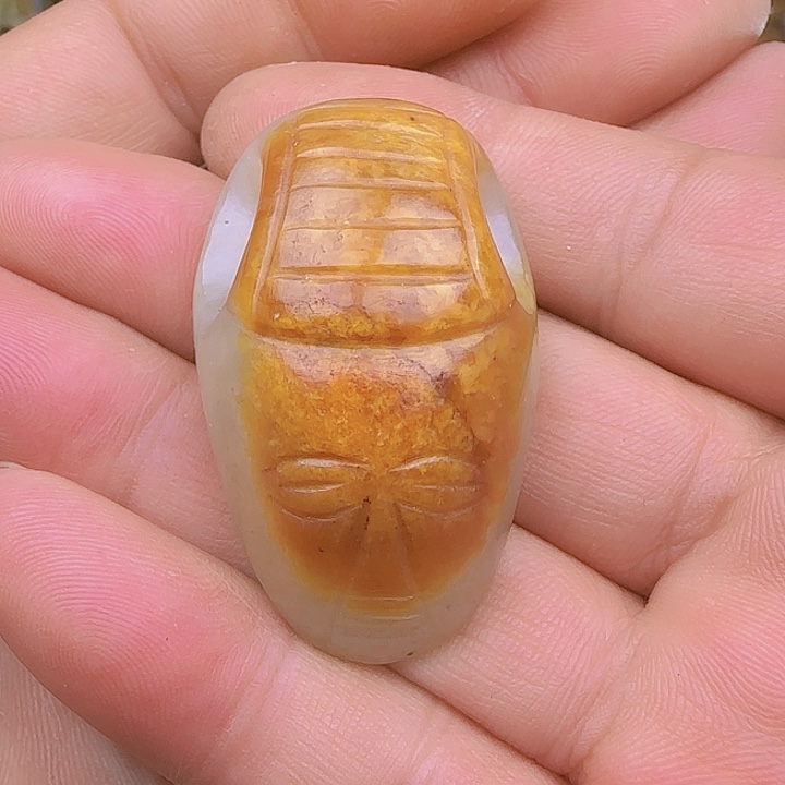 和田玉吊坠(不含链)未镶嵌