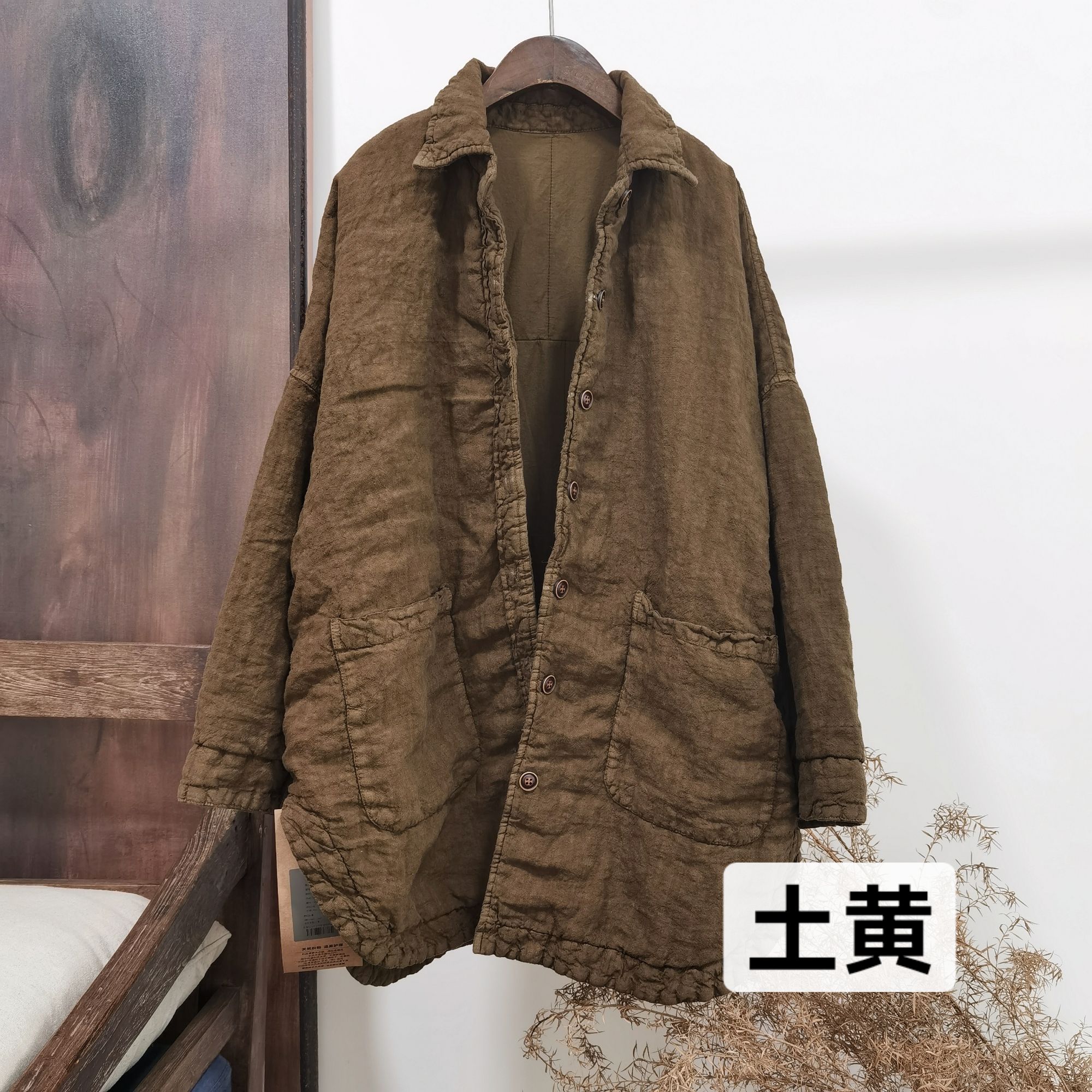 #7765夹棉男朋友棉衣外套82/145