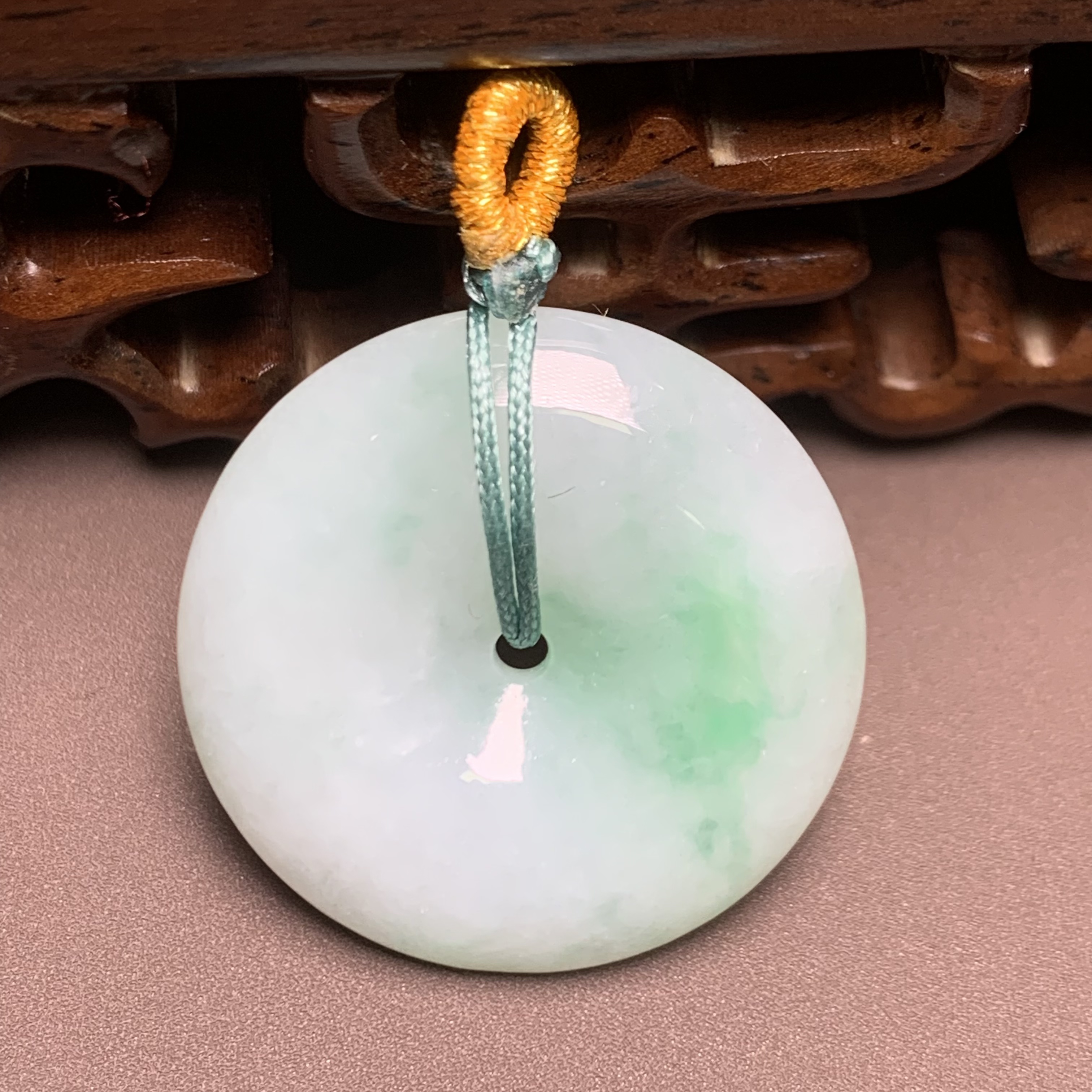 A552珠宝玉石A货翡翠吊坠