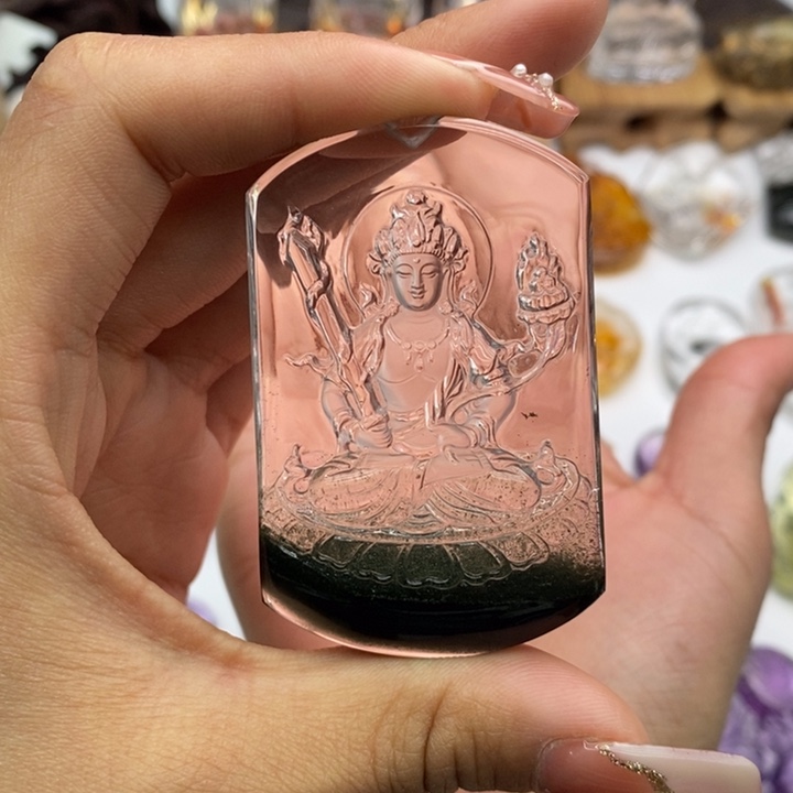 水晶颈饰未镶嵌雷