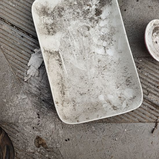 瓷长方盘长26.5国营四厂库存