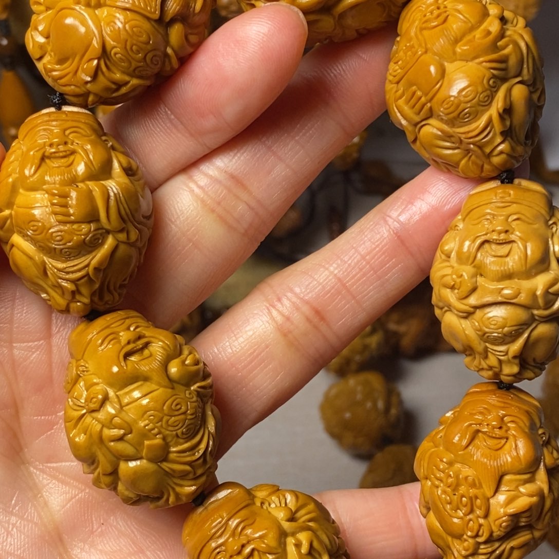 橄榄核手串/手链天*八方来财