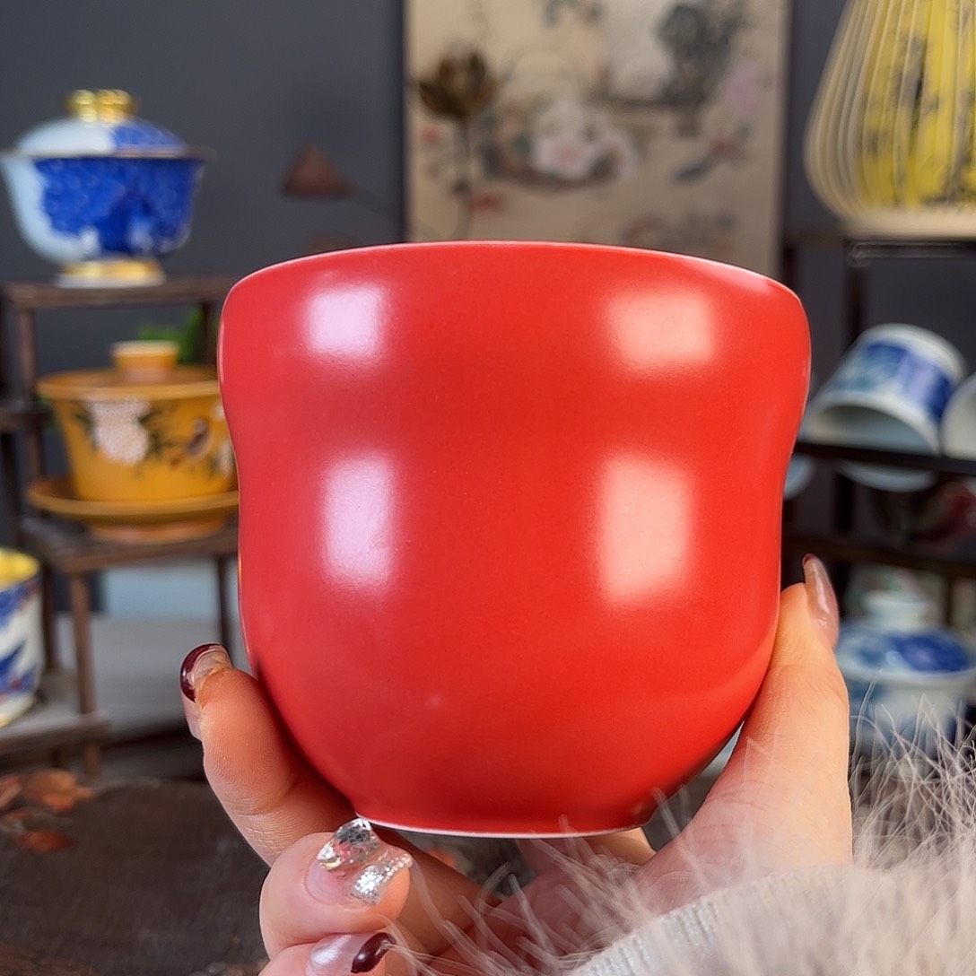 杯景德镇陶瓷茶杯多人