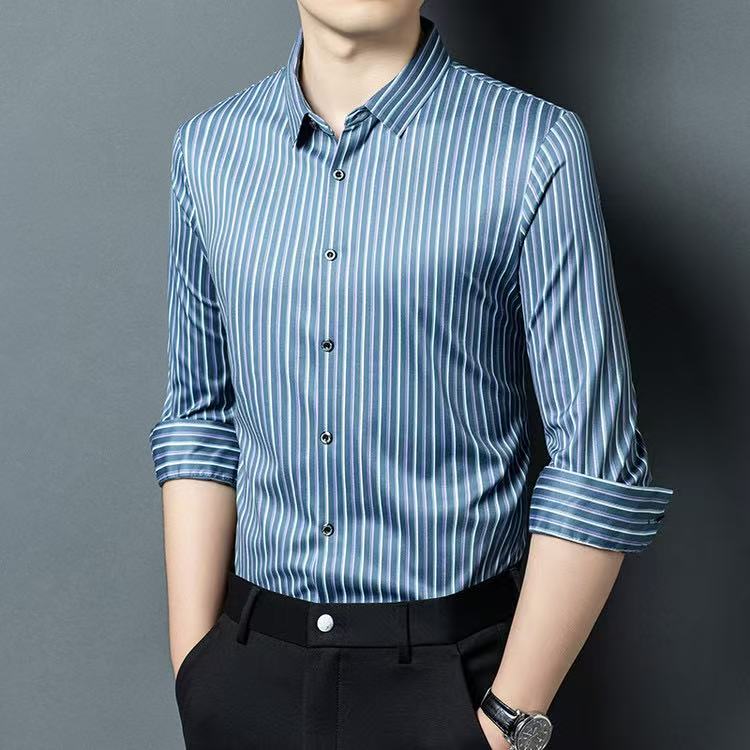 【专柜正品】男士商务休闲秋冬衬衫q3366