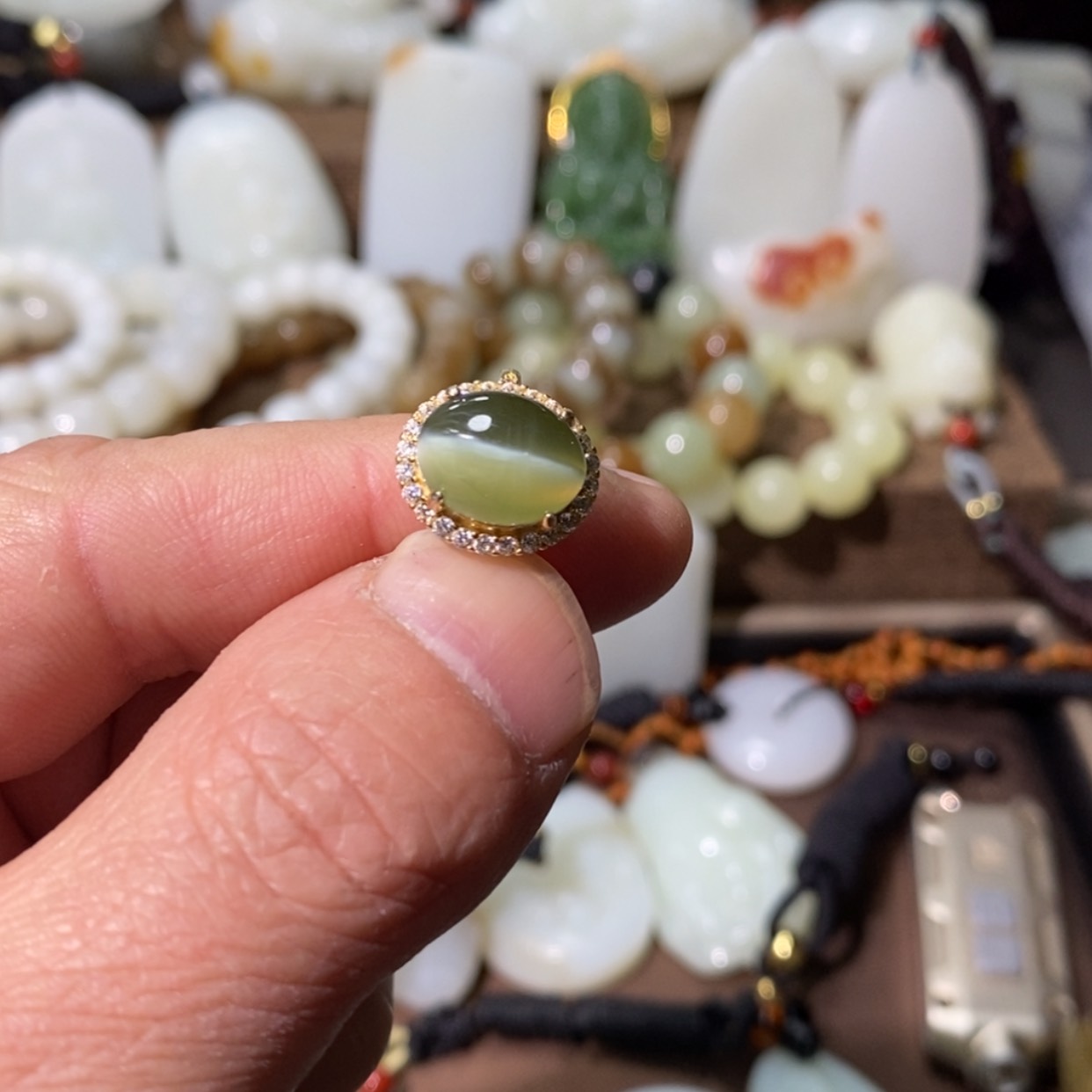 【闪购商品】和田玉吊坠(赠链)未镶嵌希*酱