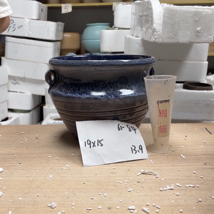 紫砂花盆多肉花盆微瑕84