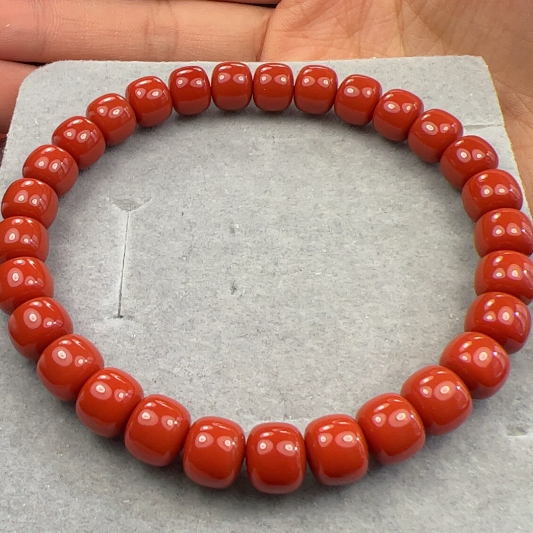 未镶嵌手串南红玛瑙