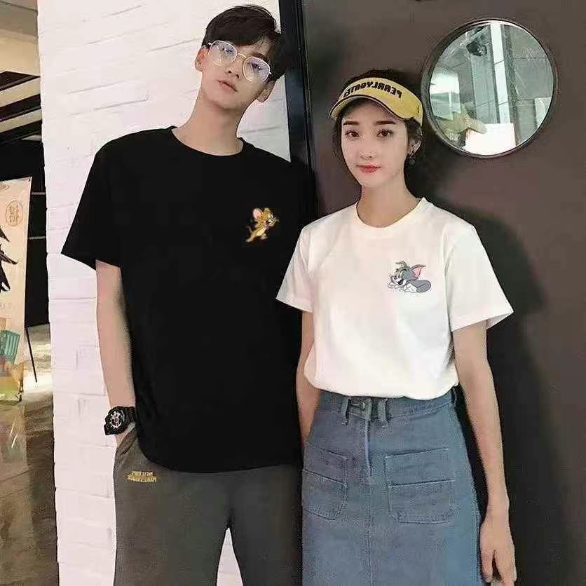 男女休闲短袖，小店下单随机发货