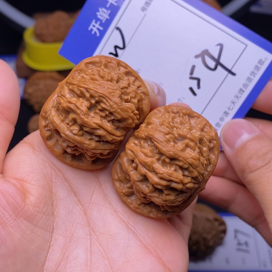 文玩核桃把件42至尊虎154