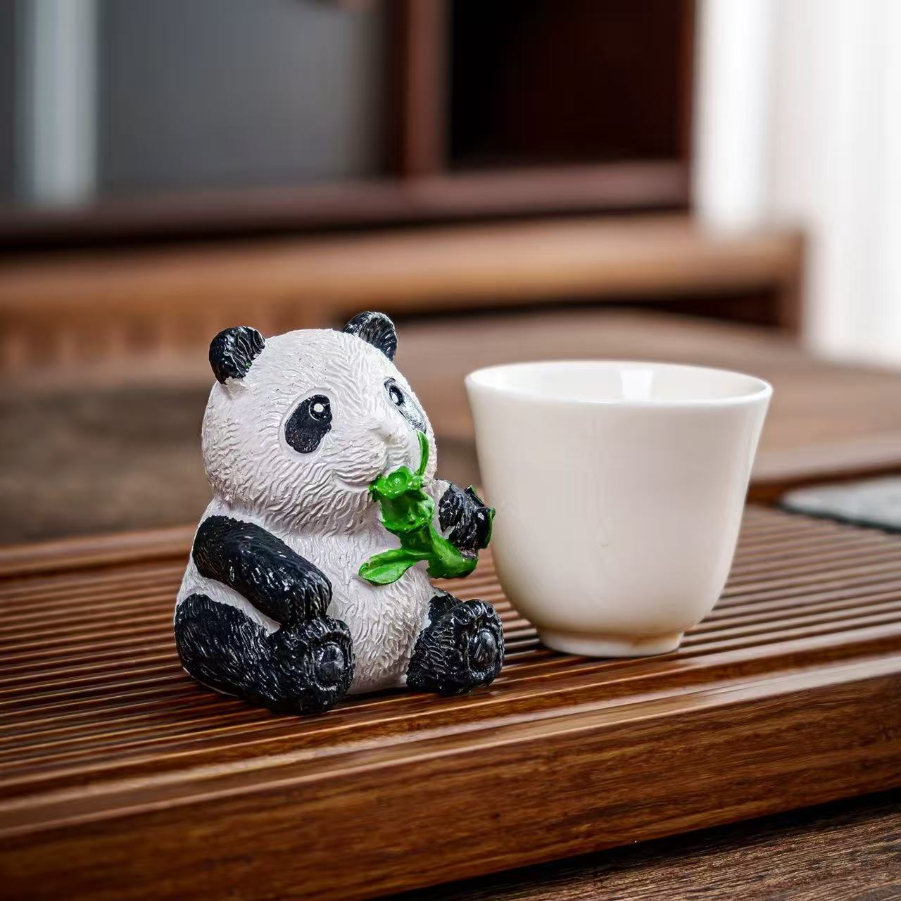 SD茶桌摆件茶配件变色熊猫茶宠G   4020