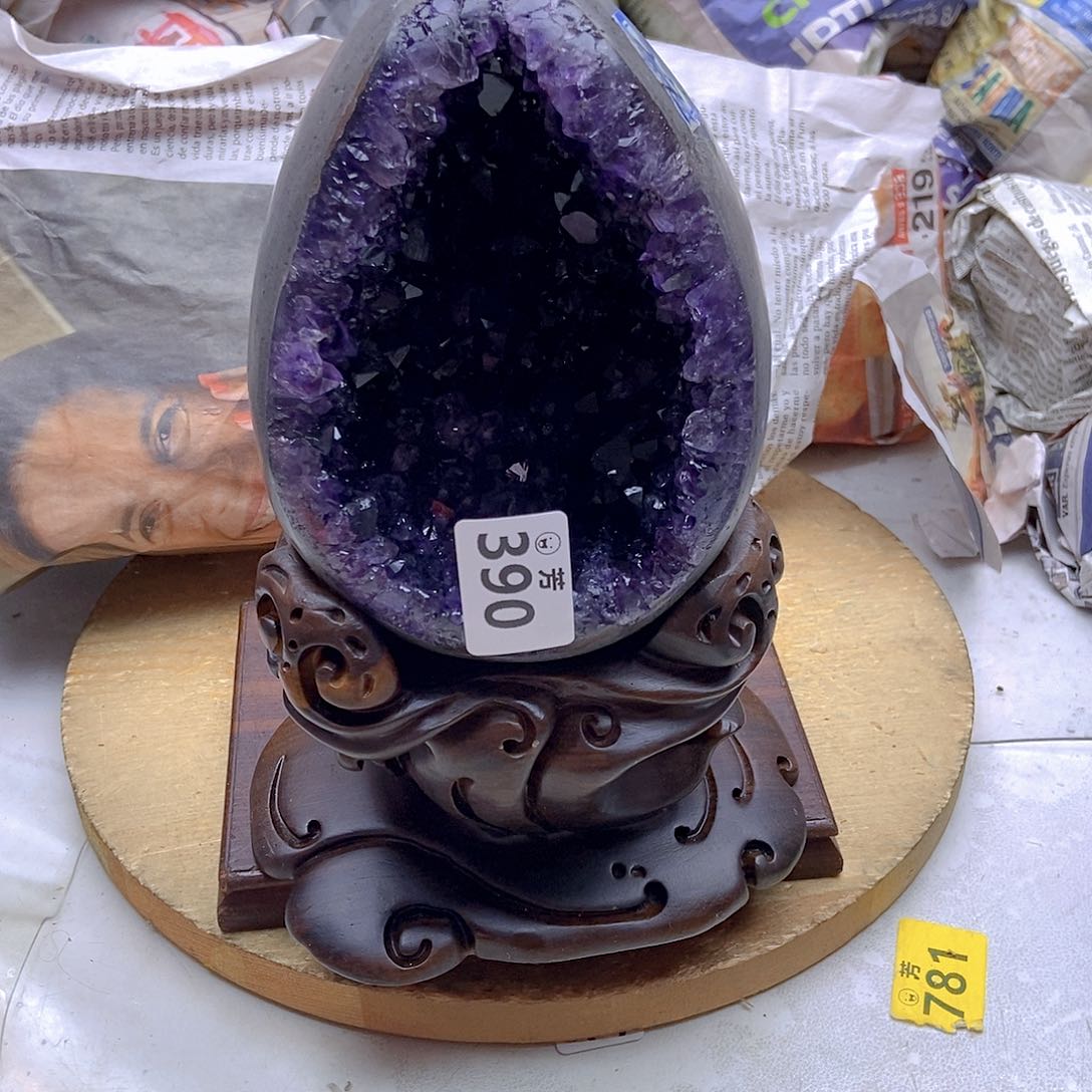 紫晶大型摆件（非配饰）未镶嵌
