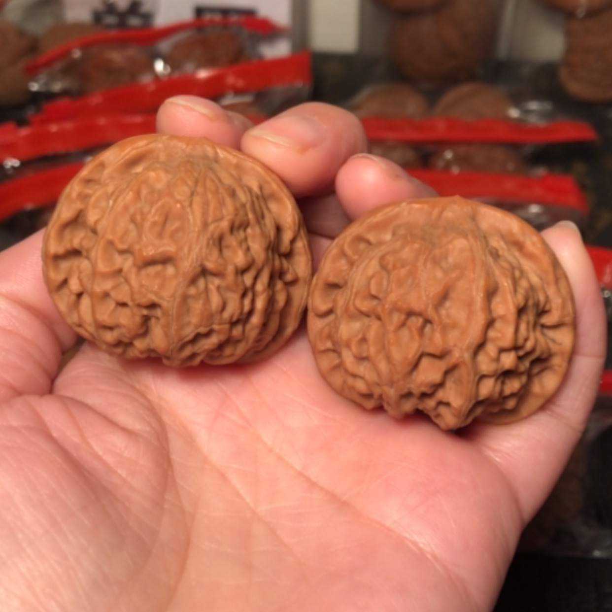 【闪购商品】文玩核桃把件宫灯42