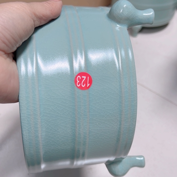 杯汝瓷原产地生产瑕品