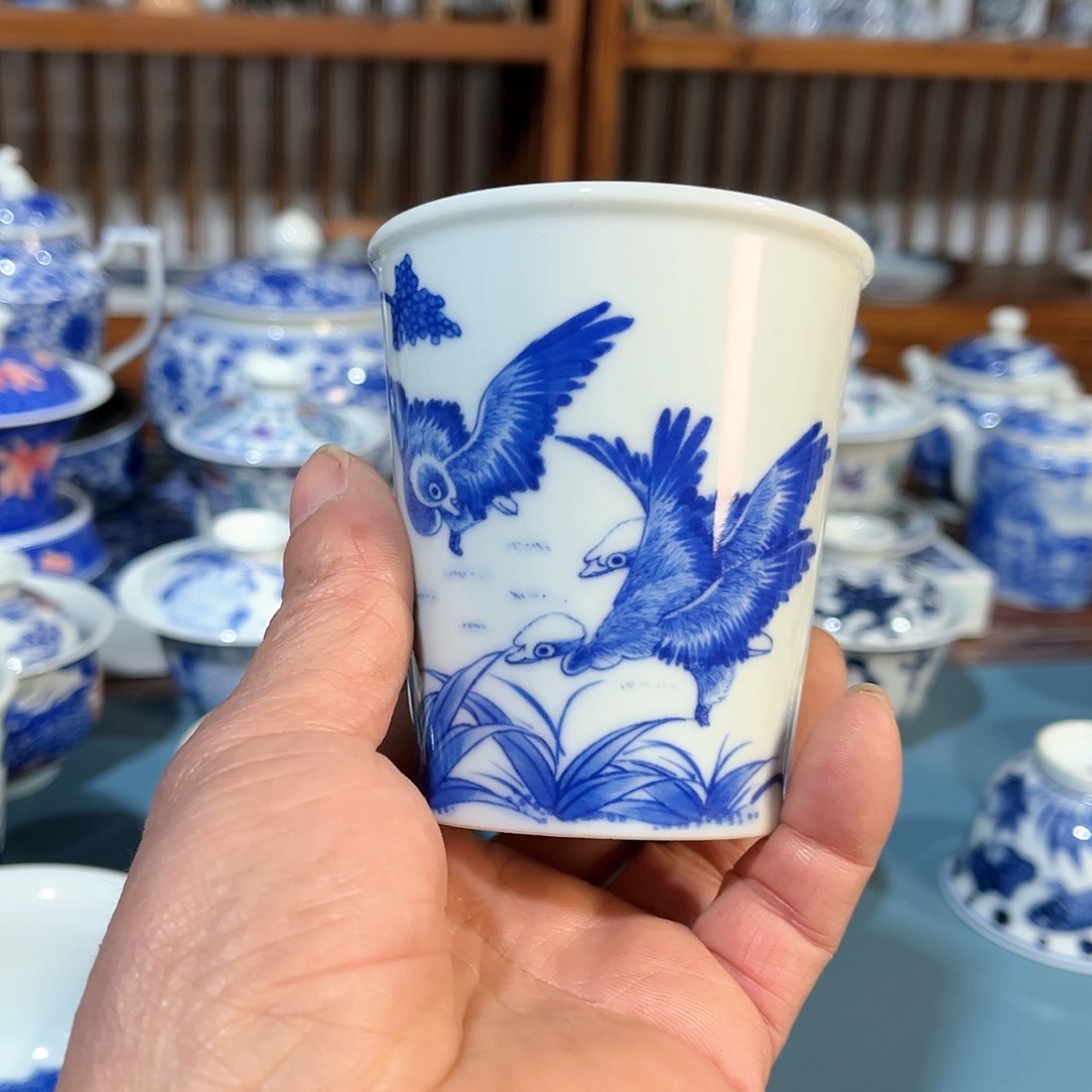 錡镇堂手工手绘杯