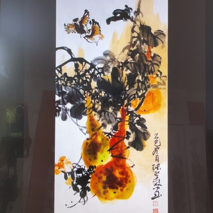 国画张圣敏先生纯手绘作品